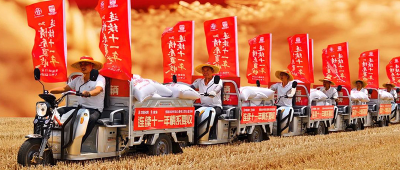 一路向北！淮海助力麦收大型公益活动，南征北战进行时！